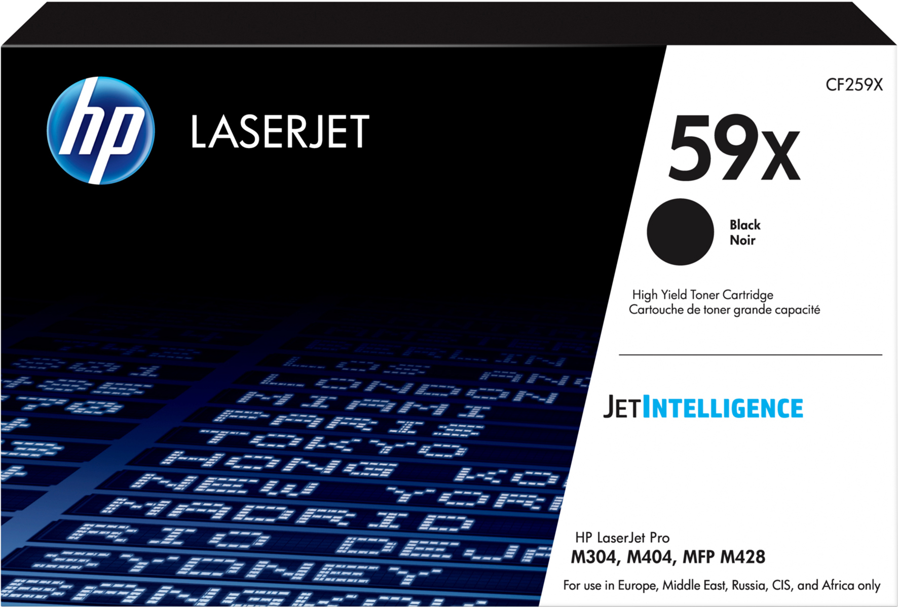 Toner HP 59X CF259X 10k svart