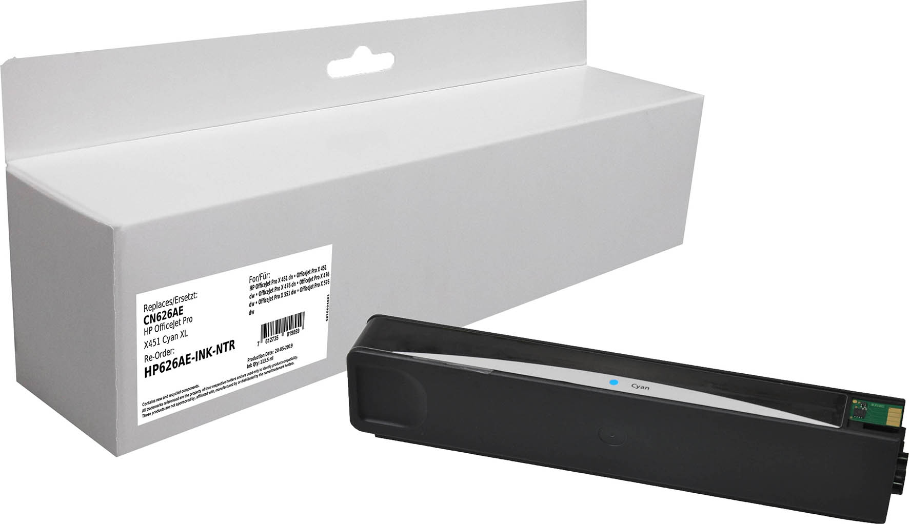 Bläck Wecare 971XL CN626AE cya - 2
