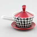 Marianne Westman (Red Top 1956) Sauce Pan with Lid and Plate 15 cm