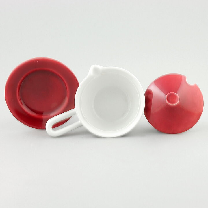 Marianne Westman (Red Top 1956) Sauce Pan with Lid and Plate 15 cm