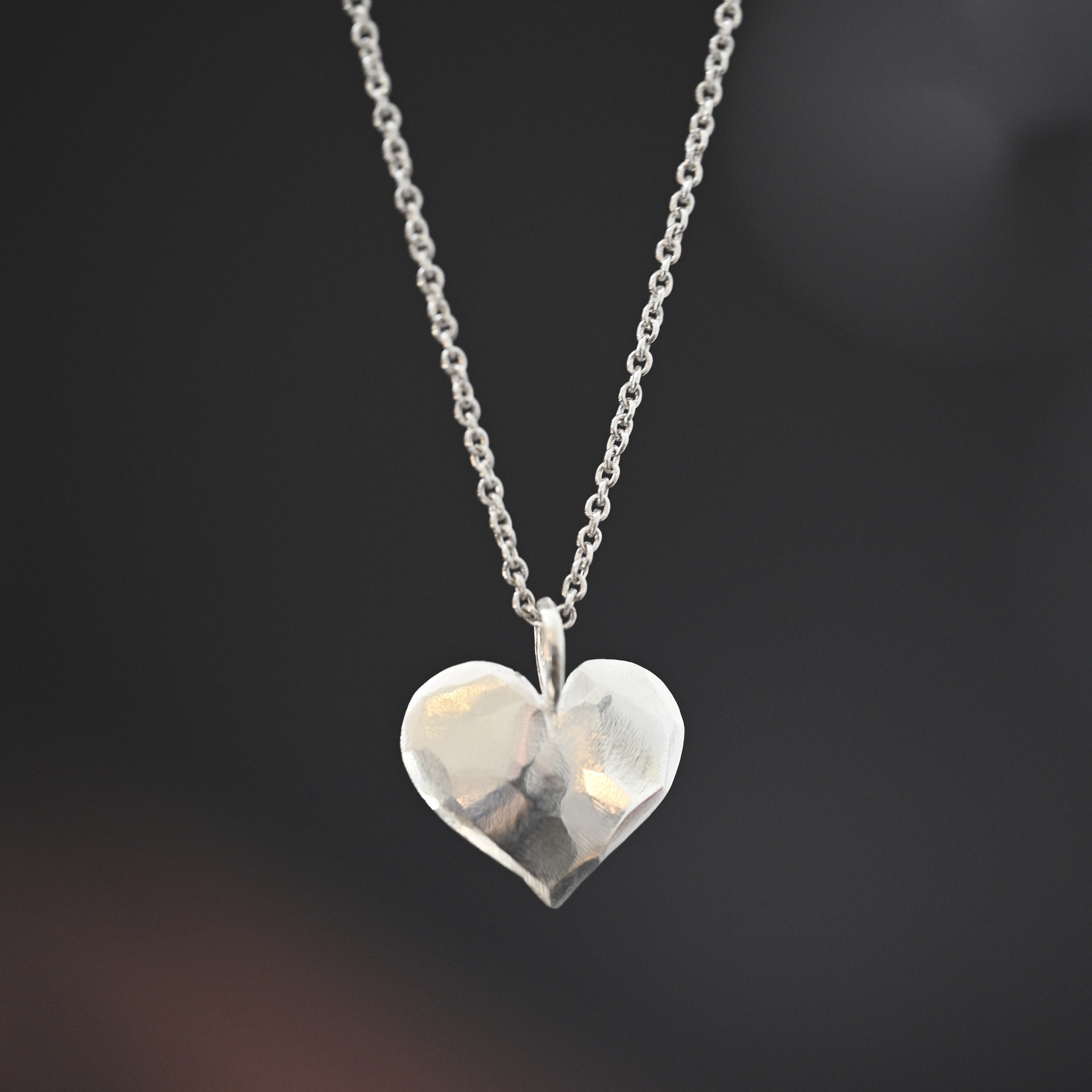 Hänge Älskad hjärta 20 mm silver 