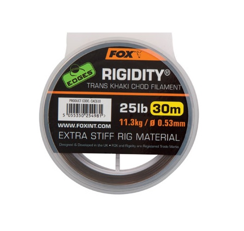 Fox Edges Rigidity Chod Filament 25lb/30m