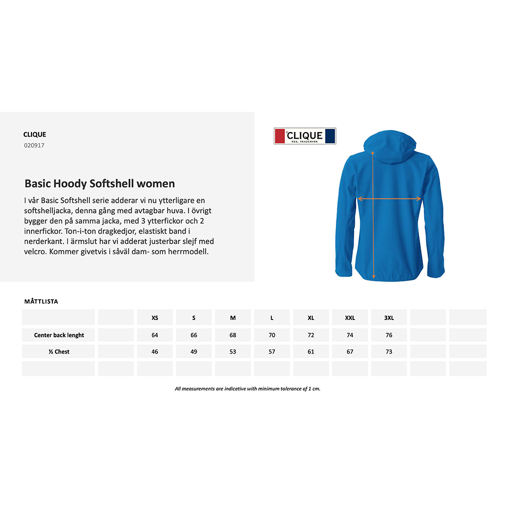 Softshelljacka Classic Huva Svart Dam/Herr - 6