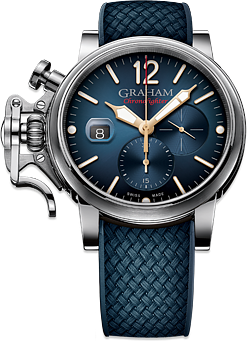Graham 1695 2CVDS.U09A Graham 1695 Chronofighter Grand Vintage 47 mm Blå