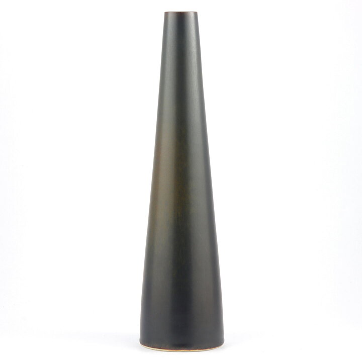 Carl-Harry Stålhane (SGF 1954) Brown Modern Vase 32 cm