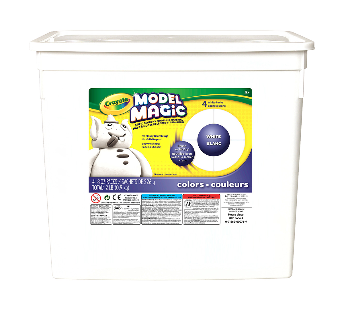 Modellera CRAYOLA Magic 900g vit