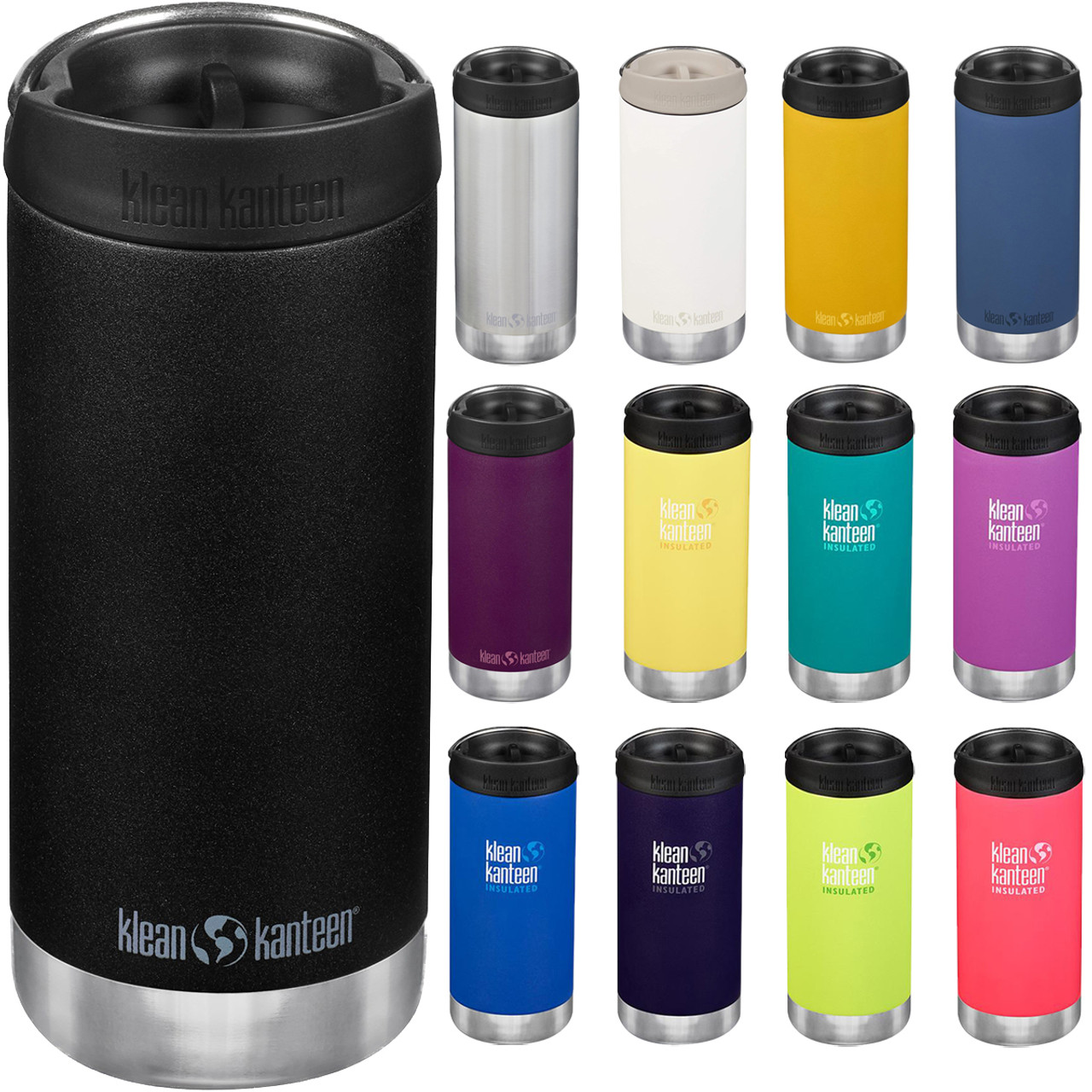Termoflasker i forskellige farver fra Klean Kanteen