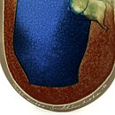 Heljä Liukko-Sundström (1986) Wall Plaque with Flower Vase Motif 39 cm
