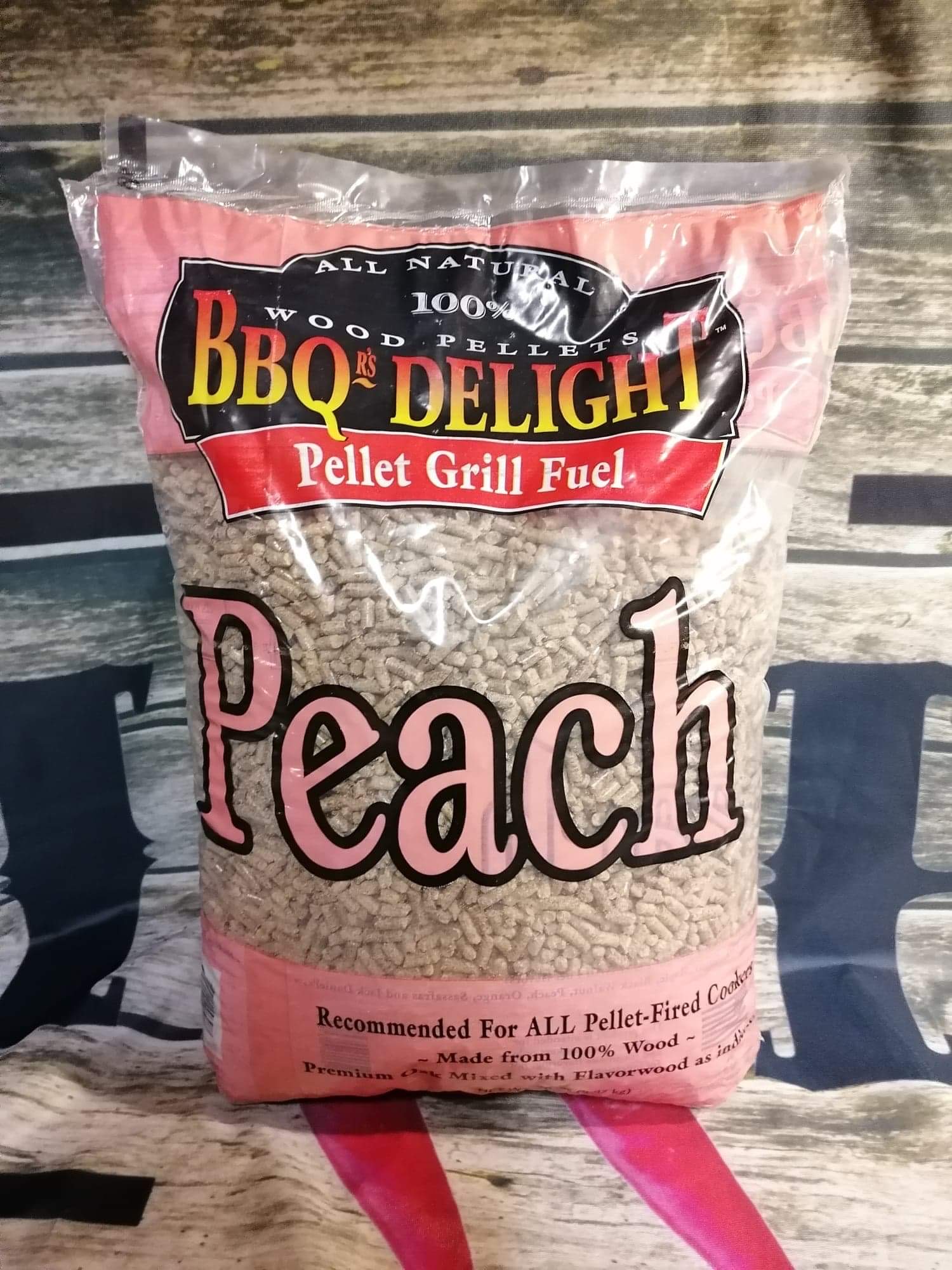 BBQr's Delight Peach (Persikaträd) Pellets 9kg