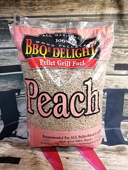 BBQr's Delight Peach (Persikaträd) Pellets 9kg