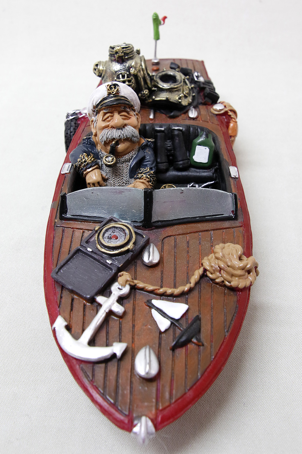Racing boat money box 28x11x8 cm - 2