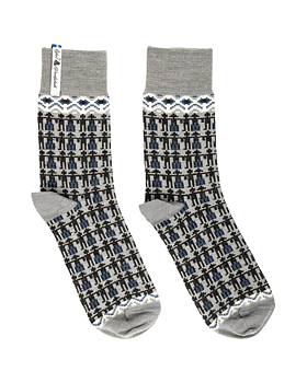 KÖREN KERSTIN, CHAUSSETTE EN LAINE MÉRINOS
