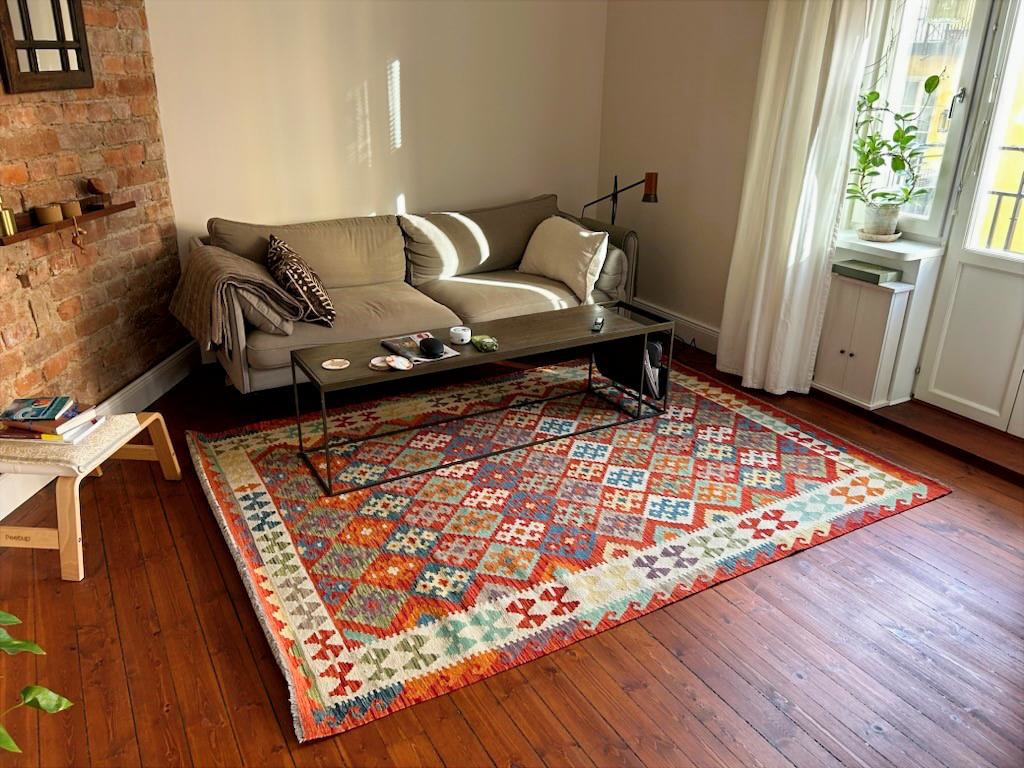Afghansk Kelim 182 x 248 cm  Rek. pris 8 190:- 