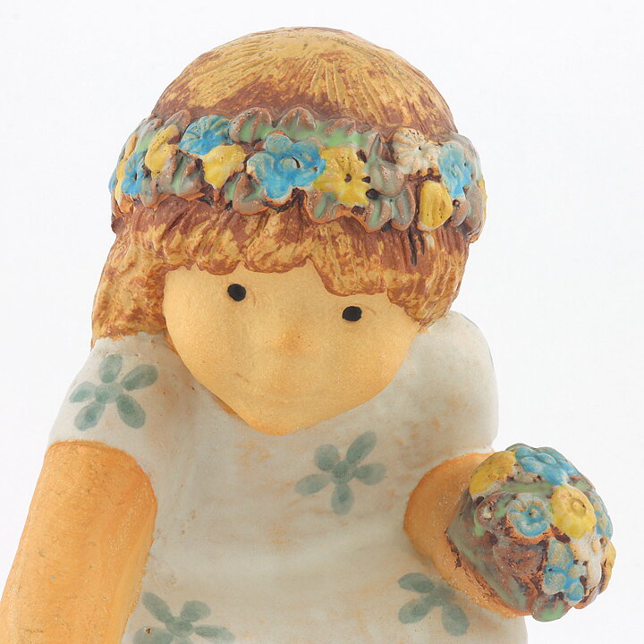 Lisa Larson (1980s) Flower Girl Maja 19 cm (Large Version)