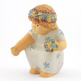 Lisa Larson (1980s) Flower Girl Maja 19 cm (Large Version)