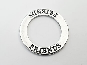 Friends, amulet ring 925-silver