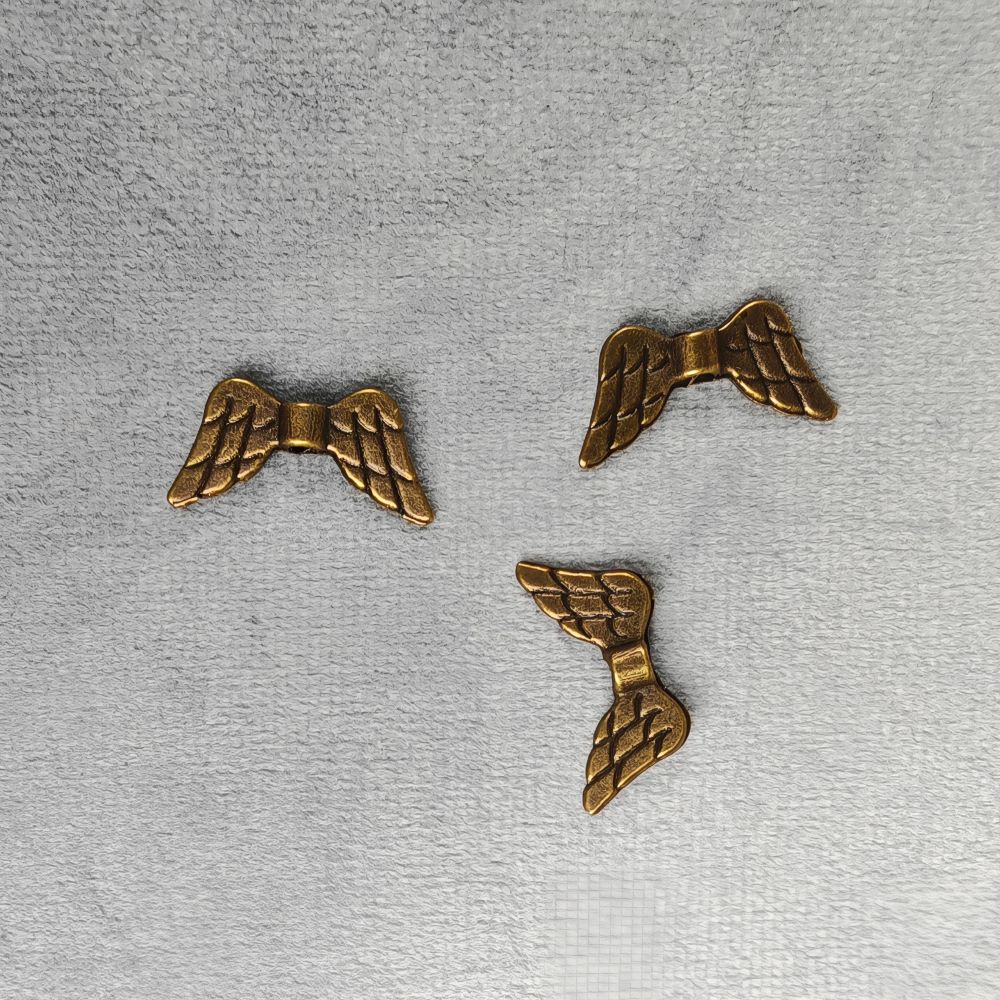 Änglavinge fjällig bronsfärg 9x19 mm 10 st - 3