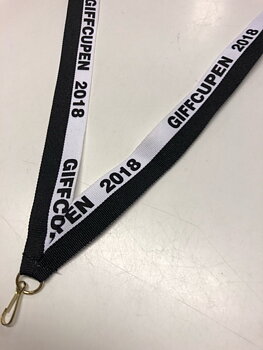 Medaljband Långa 800x22 mm - Med eget motiv tryckt på banden