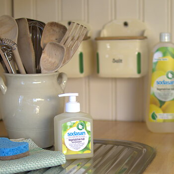 Sodasan Vegetabilisk Tvål Citrus & Oliv Ekologisk 300 ml