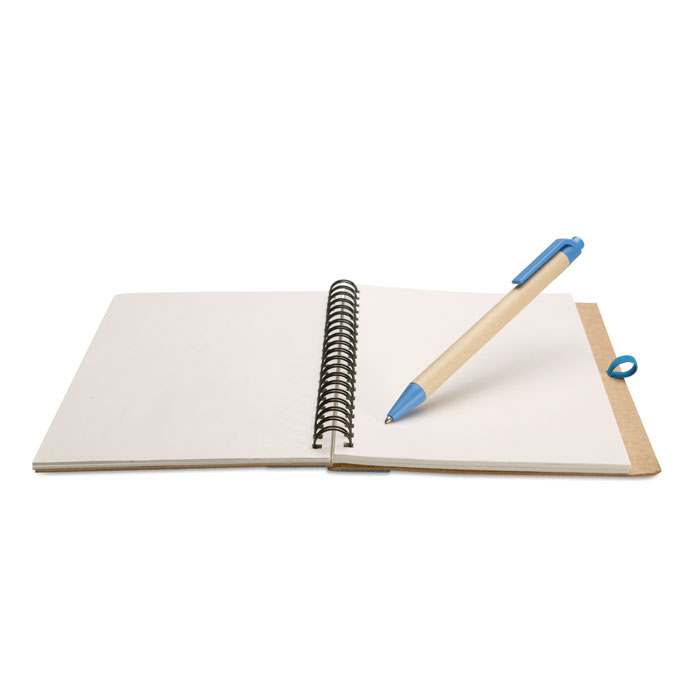 Notesbog med 70 blanke sider