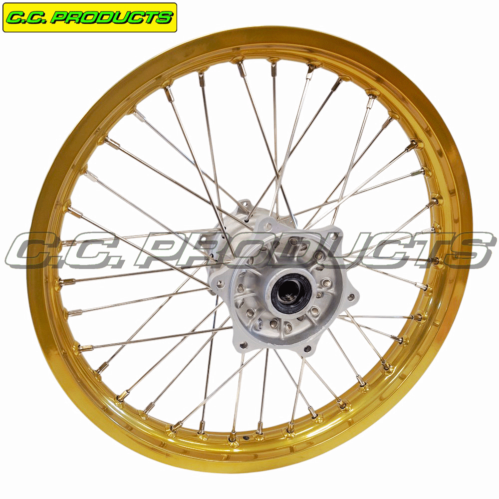 Spoke Set Suzuki RM 250 18-inch 88-10 Rear Wheel - 4