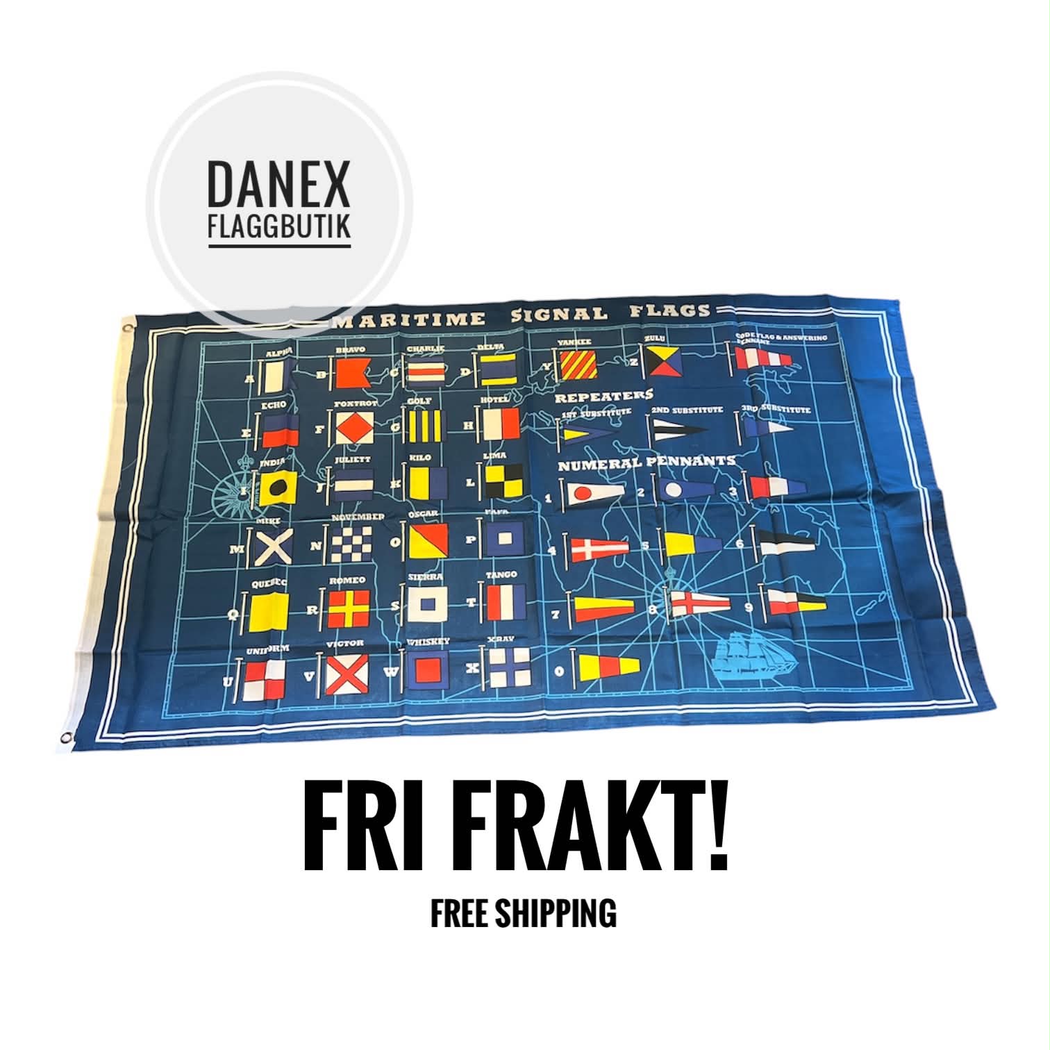 Sjöalfabetet - International maritime signal flags 