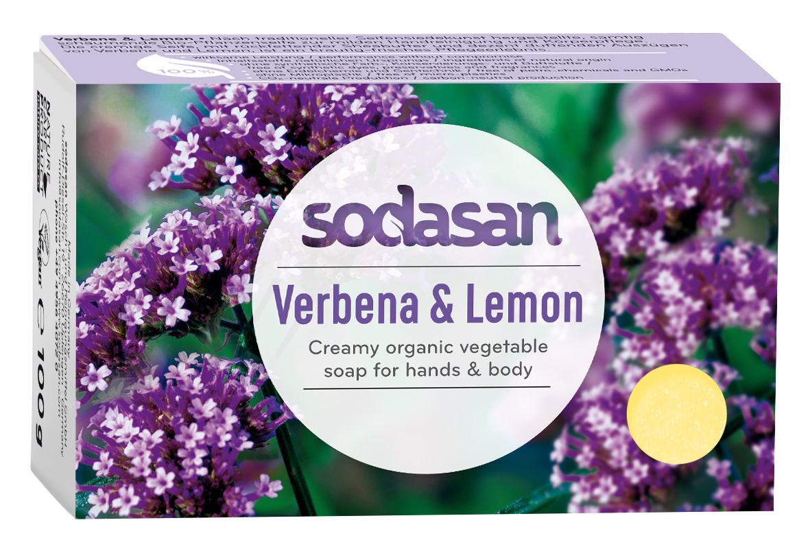 Sodasan Verbena & Citron Ekologisk Tvål 100 g