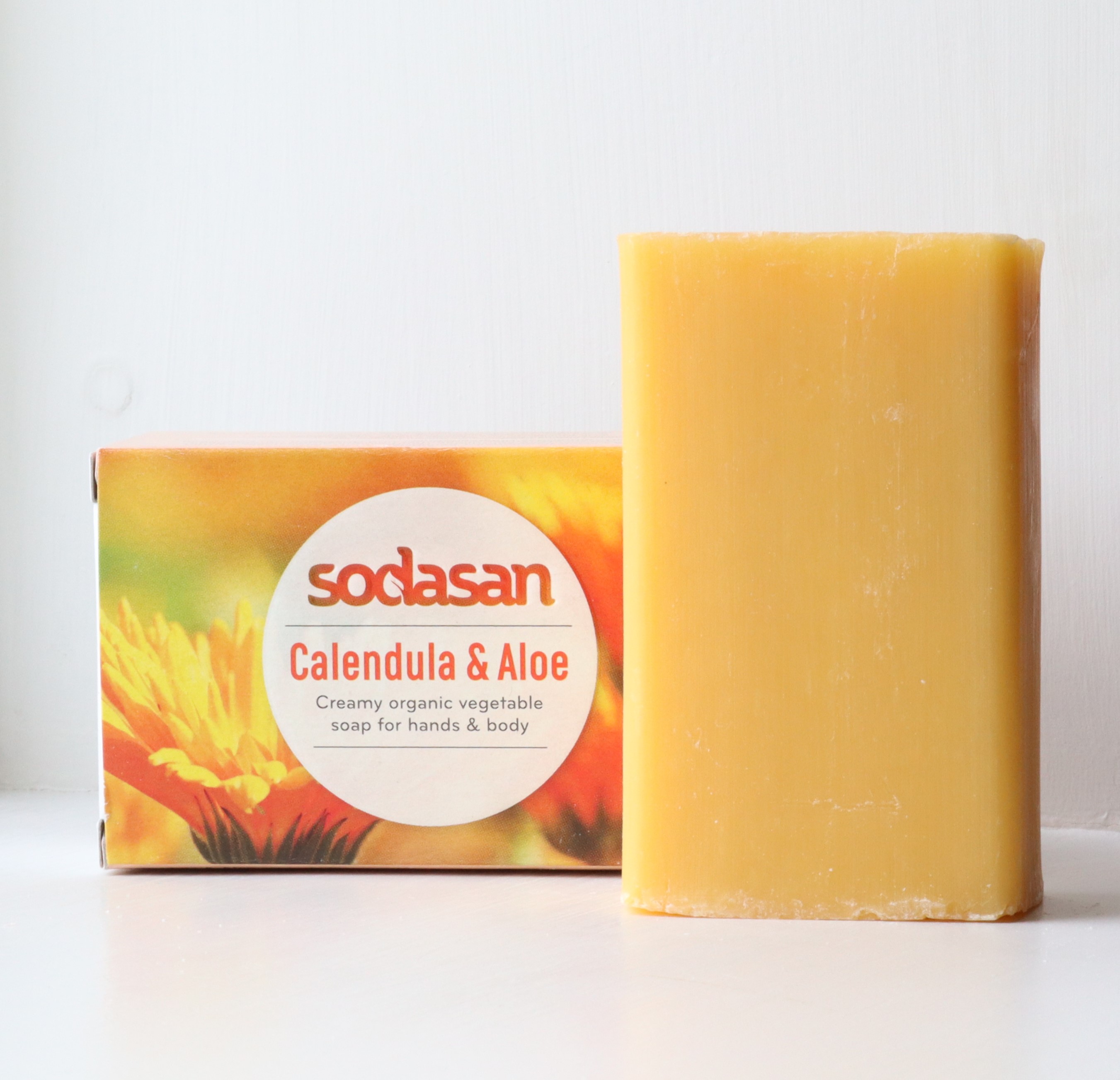 Sodasan Ringblomma & Aloe Vera Ekologisk Tvål 100 g