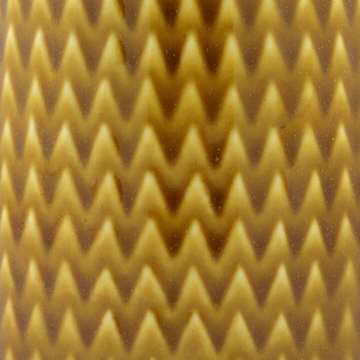 Stig Lindberg (Reptil 1953) Brown Slender Vase  with Scale Relief 23 cm