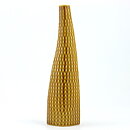 スティグ・リンドベリ  Reptilシリーズ  細長い黄土色の花瓶 Vase  (23cm)  1953年