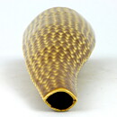 Stig Lindberg (Reptil 1953) Brown Slender Vase  with Scale Relief 23 cm
