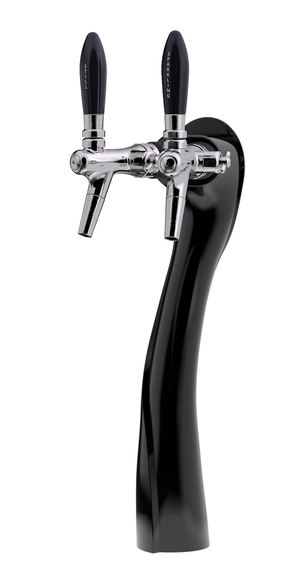 Escowa - Tapptorn - Albatross 2 - Hög - Svart - 2