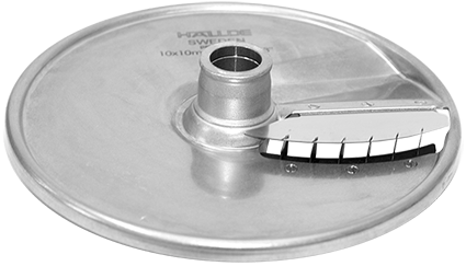 Hällde - Strimlare rostfritt stål 10x10 mm - RG-350, RG-300i, RG-400i