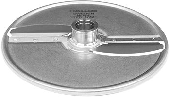 Hällde - Skivare rostfritt stål 1 mm - RG-350, RG-300i, RG-400i