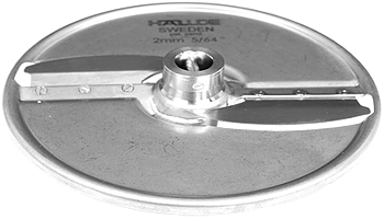 Hällde - Skivare rostfritt stål 2 mm - RG-100