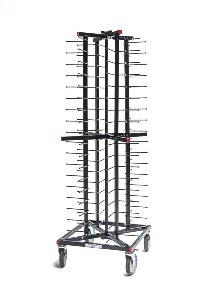 Tallriksställ - JackStack JS072 72st Mobilt