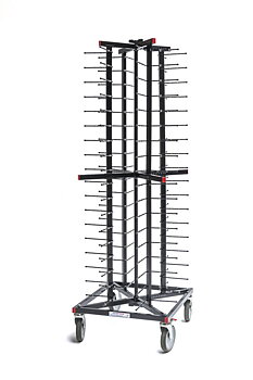 Tallriksställ - JackStack JS072 72st Mobilt