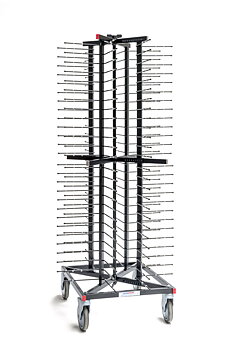 Pizzaställ - JackStack JS1049 104st Mobilt