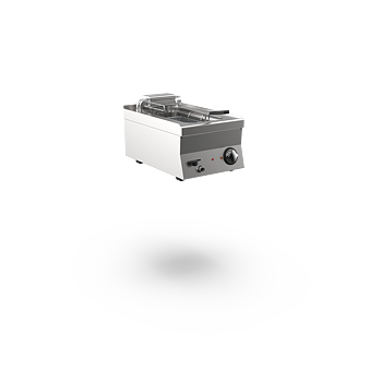 Wery FQE 64R - Fritös - 1 x 10 liter, 1st korg, lock - 400 x 600 x 295 mm - 6,0 kW 400V 3N~