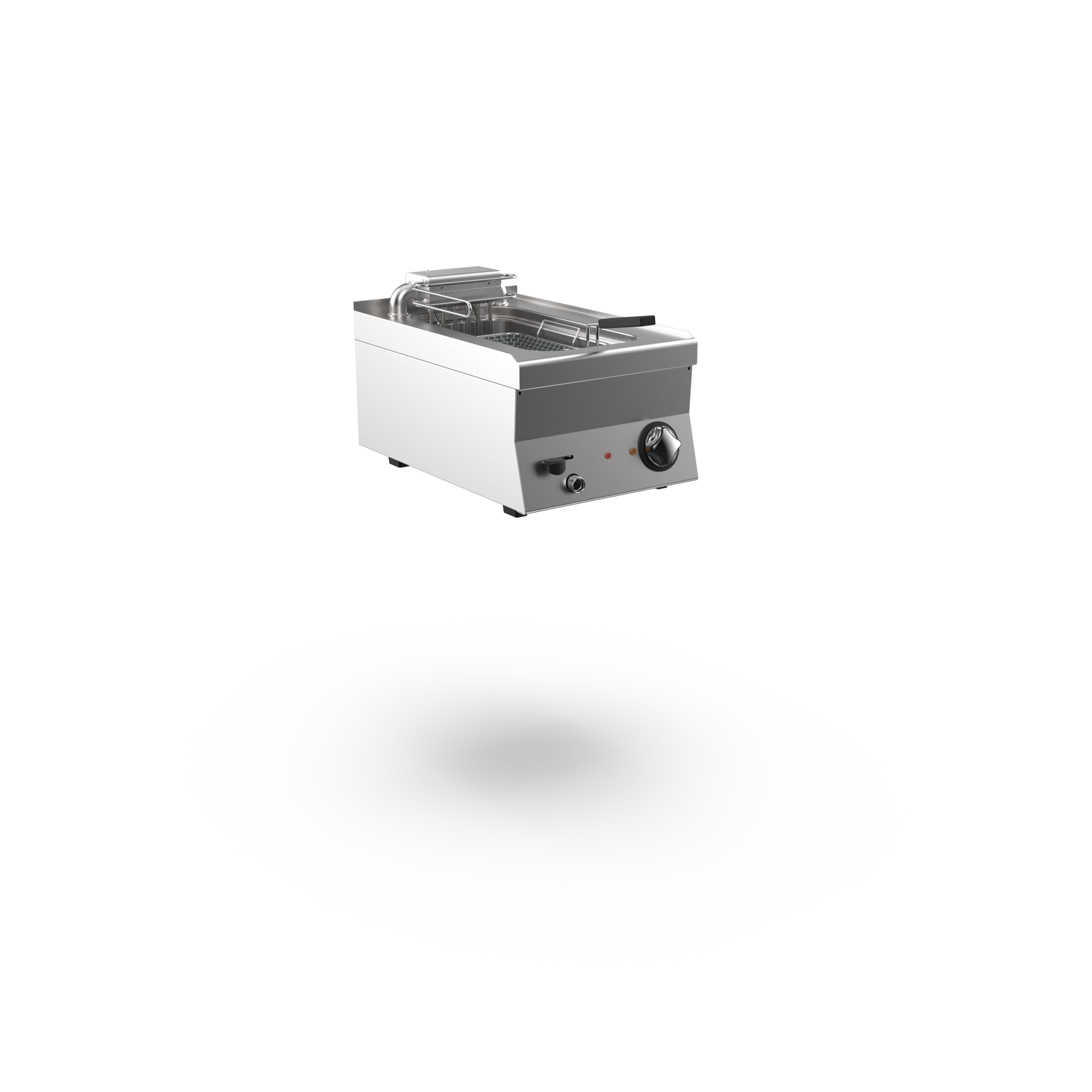Wery FQE 64PR - Fritös - 1 x 10 liter, 1st korg, lock - 400 x 600 x 295 mm - 9,0 kW 400V 3N~