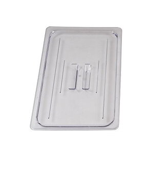 Transparent GN 1/1 lock med handtag