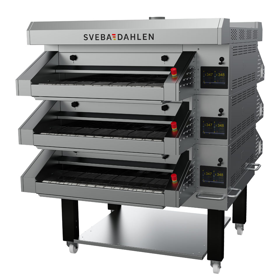 Sveba Dahlen - Tunnelpizzaugn 3 våningar - Bandbredd 900mm