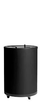 Tefcold - BTA80-B1 - Flaskkyl - 80 liter - Svart