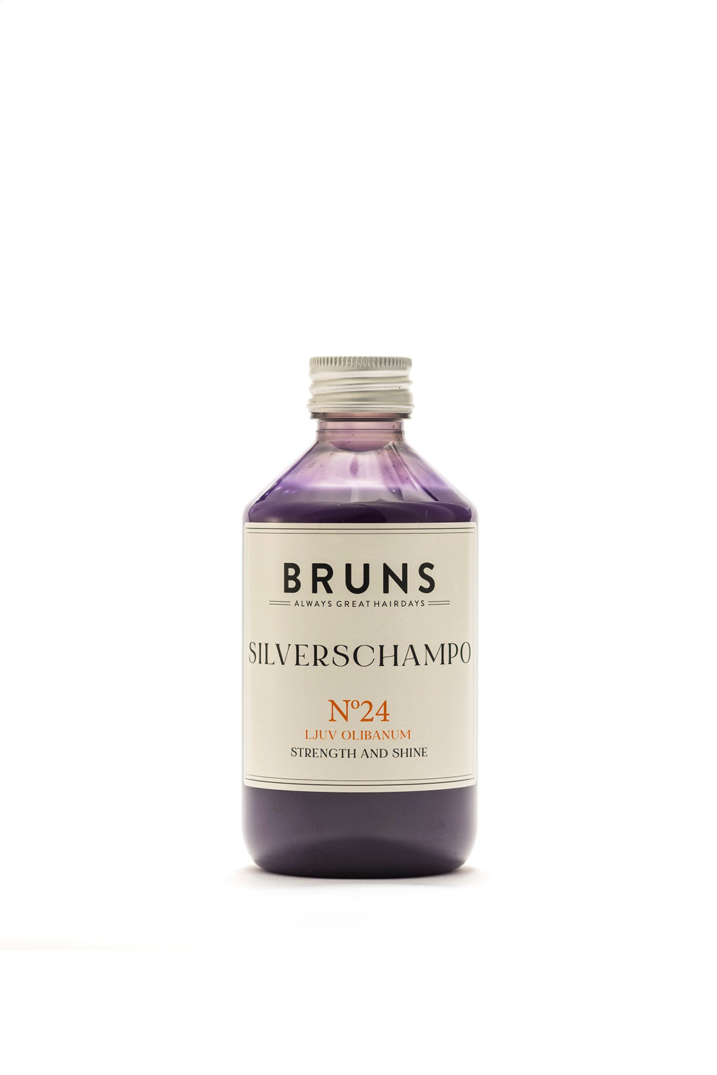 Bruns Products Schampo 24 Blond Skönhet 300ml - Silverschampo för blonda &amp; gråa hår