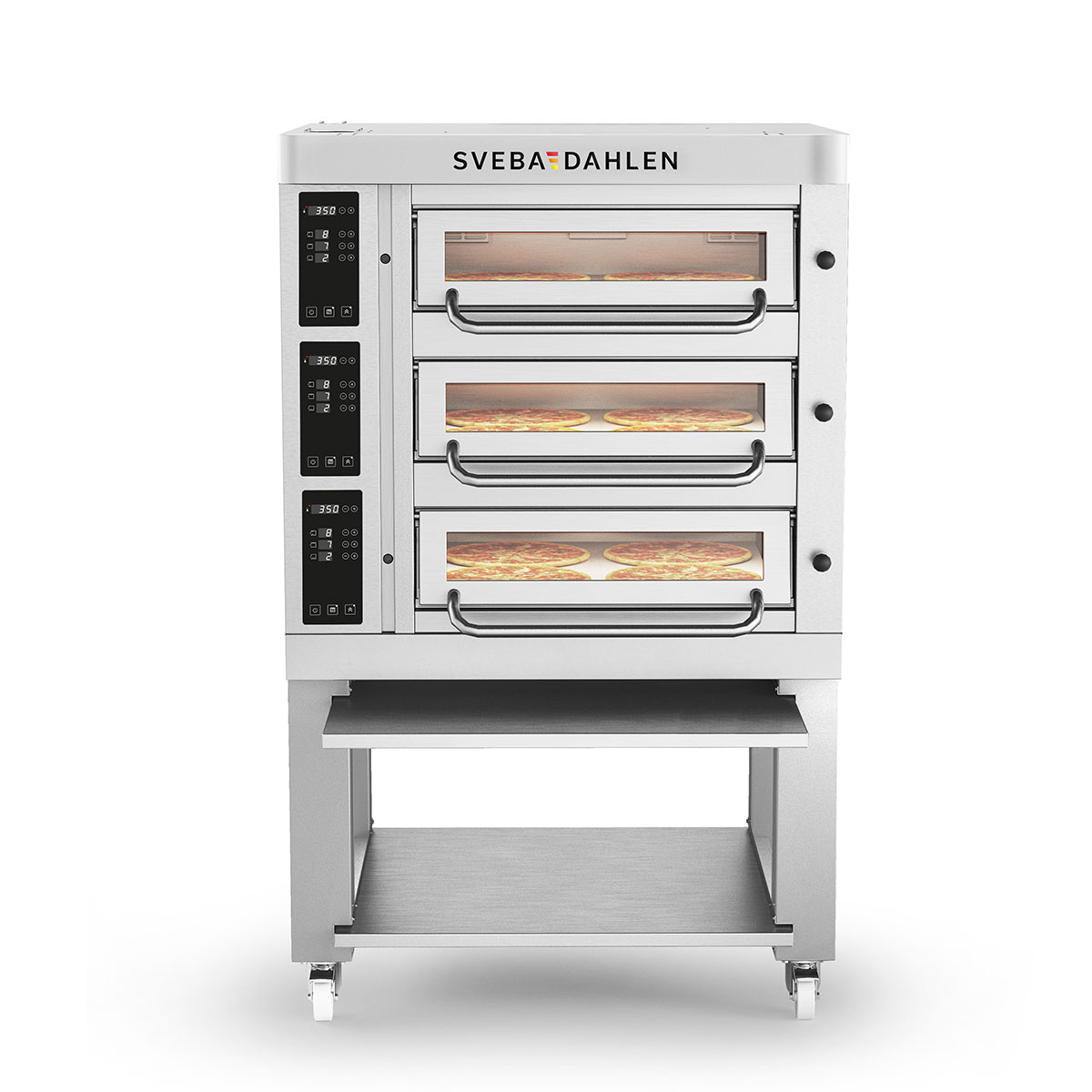 Sveba Dahlen - Pizzaugn P403 - 3-däcksugn