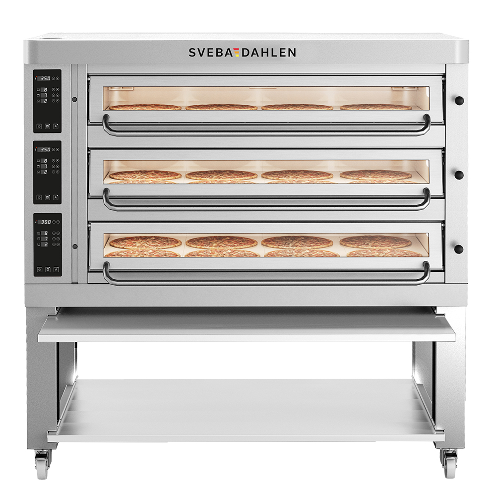 Sveba Dahlen - Pizzaugn P803D - 3-däcksugn