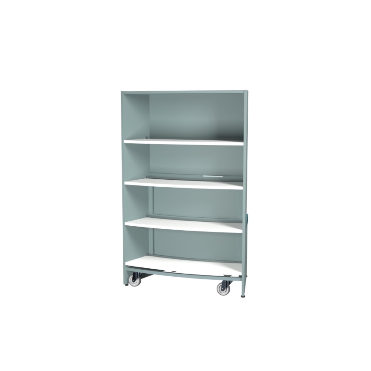 Atlas Soffa Insida H:1530 – invändig soffmodul till Atlas hyllsystem med stoppad sits och rygg, anpassad för flexibla och inbjudande biblioteksytor.