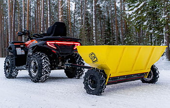 Sandspridare Bogserad G2 PRO 500 kg