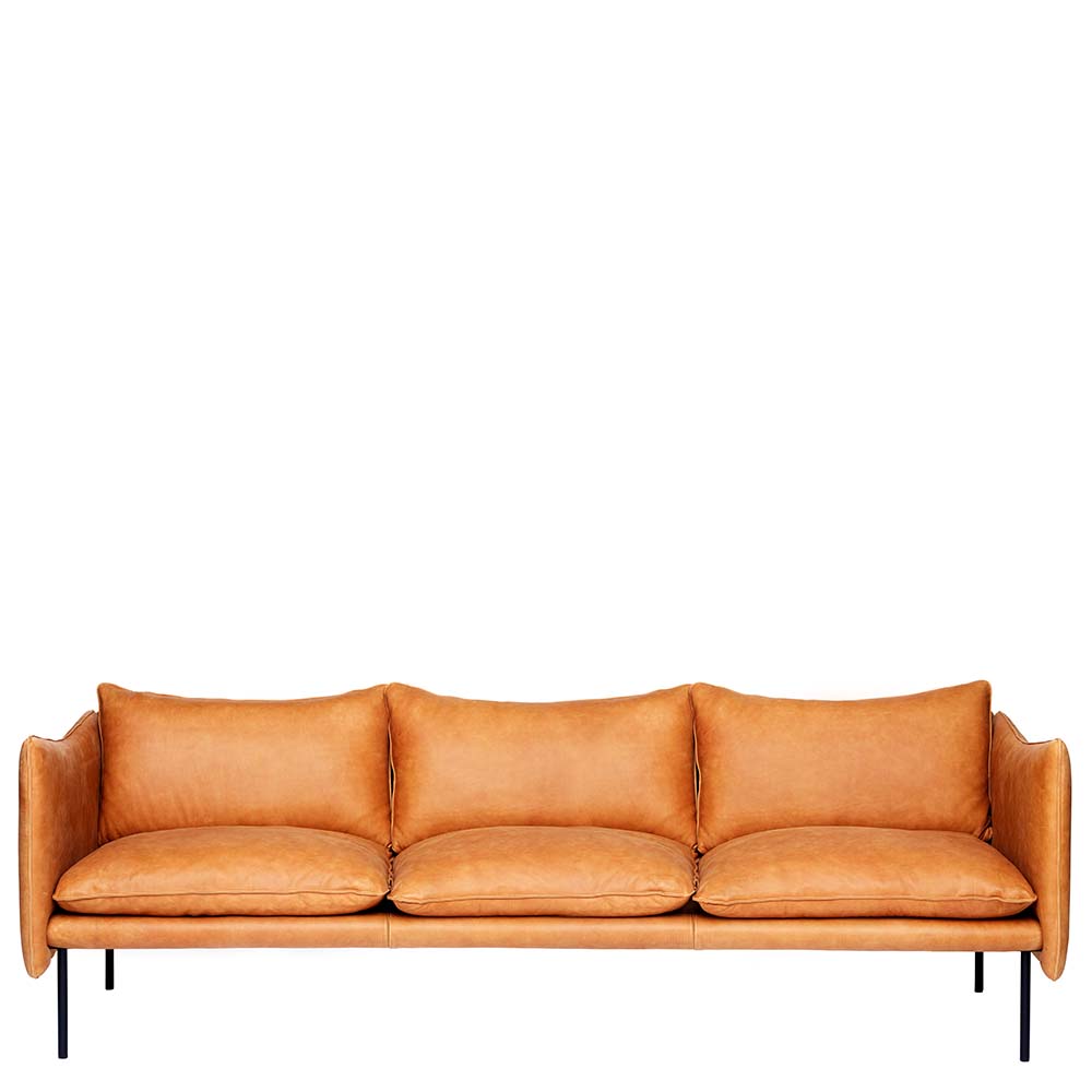 Tiki Soffa 3-sits 236 cm (Läder flera val) - Fogia - 6