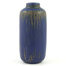 Gunnar Nylund (Rubus 1965) Blue Cylinder Vase 16 cm
